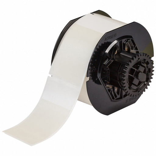 Wraparound Label Clear Vinyl 2 in W