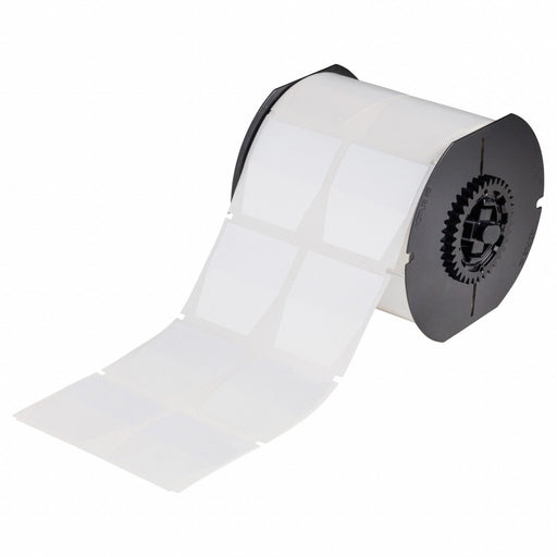 FlagLabel White Polyester 1-29/32inW