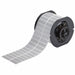 Pre-Cut Label Stock Roll Gray Satin