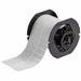 Pre-Cut Label Stock Roll Gray Matte