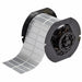 Pre-Cut Label Stock Roll Silver Gloss