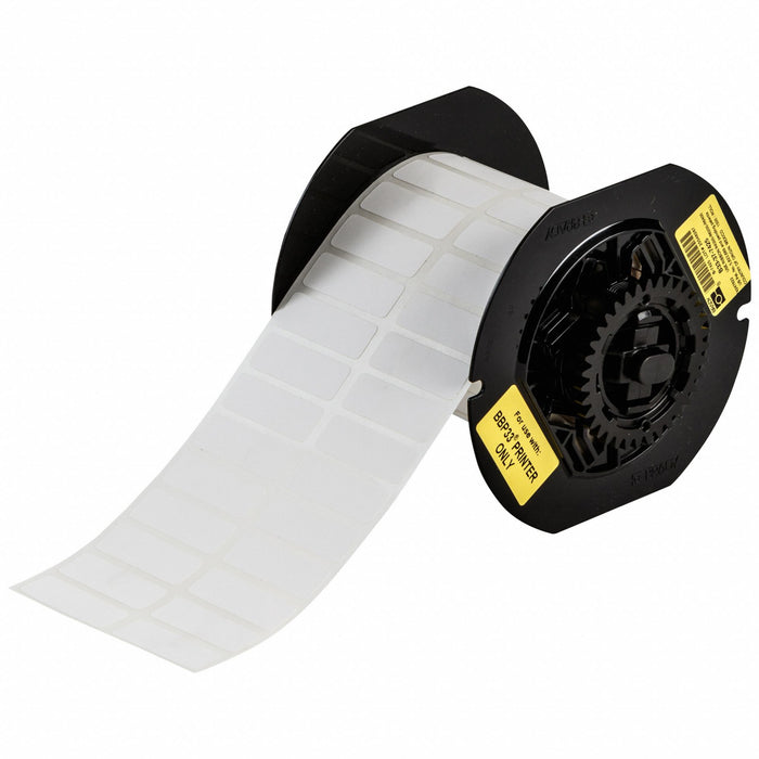Pre-Cut Label Stock Roll White Gloss
