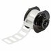 Pre-Cut Label Stock Roll Clear Gloss