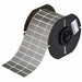 Pre-Cut Label Stock Roll Gray Satin