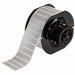 Pre-Cut Label Stock Roll Gray Satin
