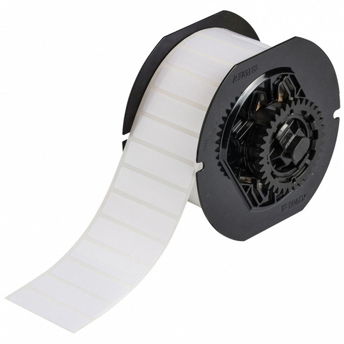 Pre-Cut Label Stock Roll White Gloss