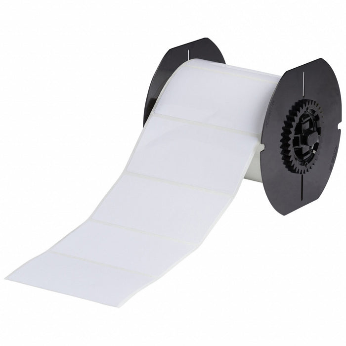 Pre-Cut Label Stock Roll White Gloss