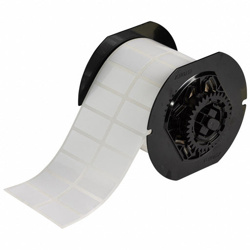 Pre-Cut Label Stock Roll White Gloss