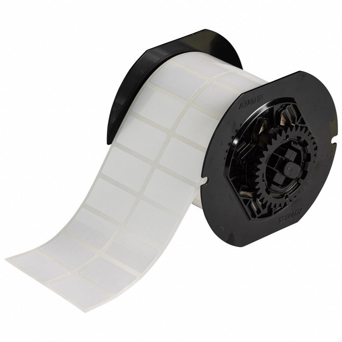 Pre-Cut Label Stock Roll White Gloss