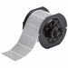 Pre-Cut Label Stock Roll Gray Satin