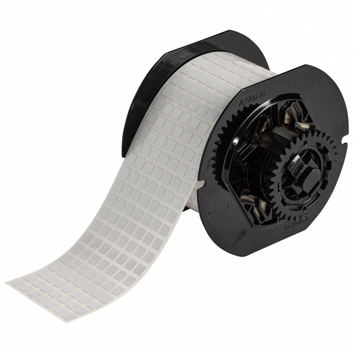 Pre-Cut Label Stock Roll White Gloss