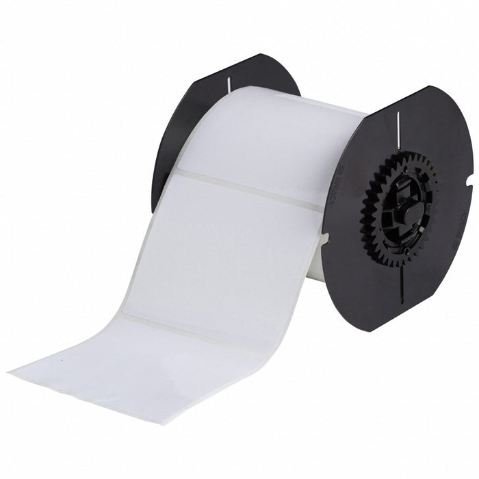 Pre-Cut Label Stock Roll White Gloss