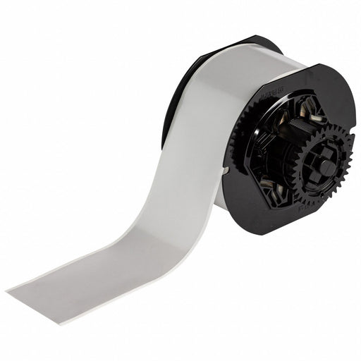 ContinuousLabelStock Silver Satin 2inW