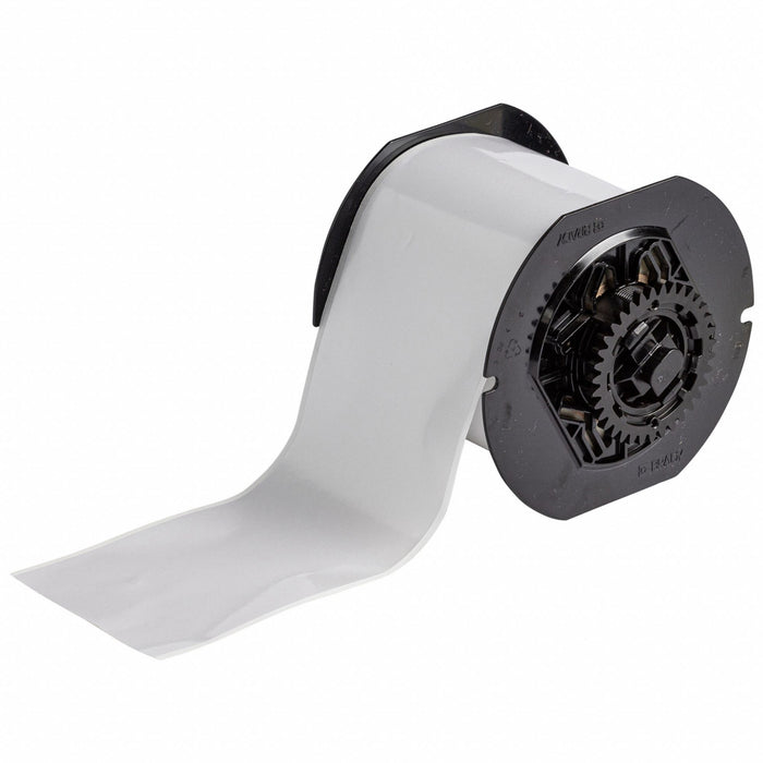 ContinuousLabelStock Silver Satin 3inW