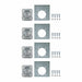 TIE DOWN KIT 801A WLL 2 000 LB 4PK