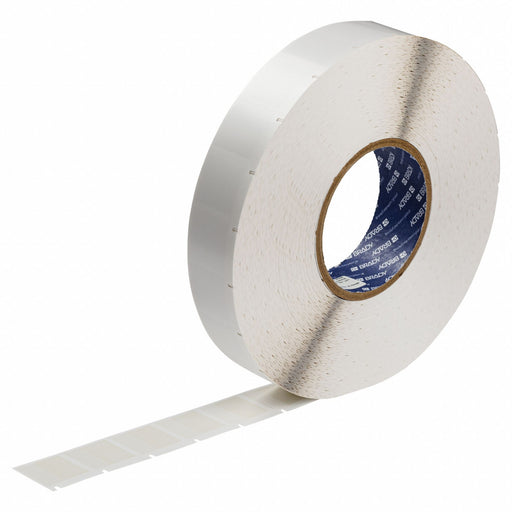 Wraparound Label White Vinyl 1 in W