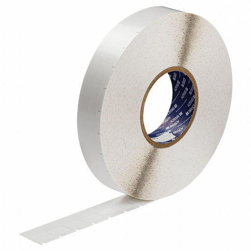 Pre-Cut Label Stock Roll White Matte