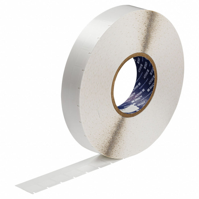 Pre-Cut Label Stock Roll White Matte