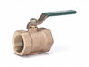 Disc Valve 1 Pc 1/2 In Bronze FNPT