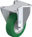 Plate Caster Rigid Polyurethane 6 1/2 H