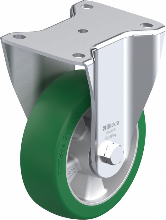 Plate Caster Rigid Polyurethane 7 3/4 H