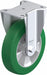 Plate Caster Rigid Polyurethane 9 5/8 H