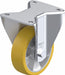 Plate Caster Rigid Polyurethane 6 1/2 H