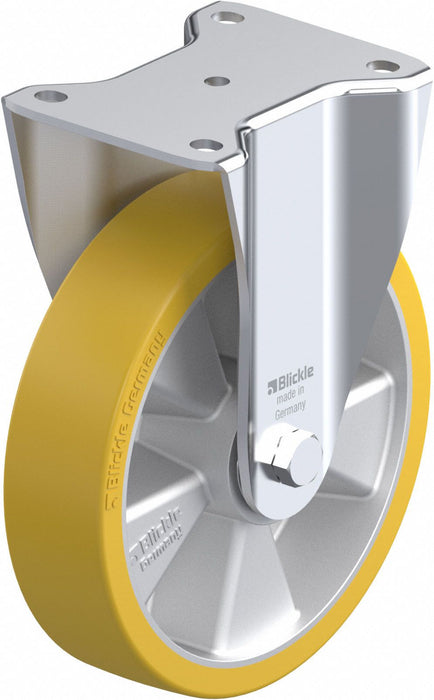 Plate Caster Rigid Polyurethane 9 5/8 H
