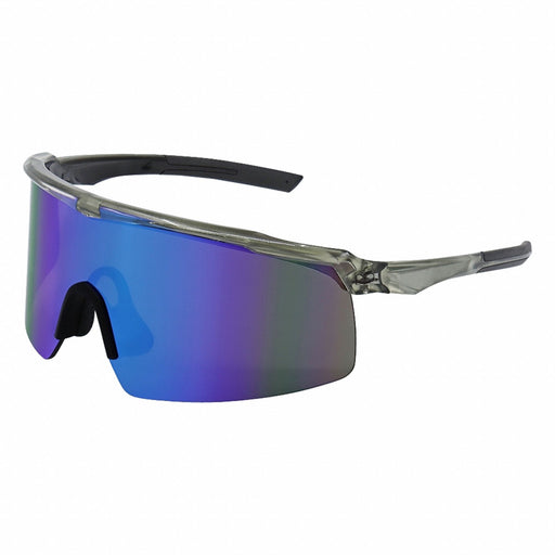 Safety Glasses Silver Blue
