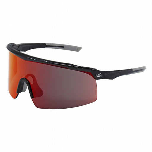 Safety Glasses Black Red