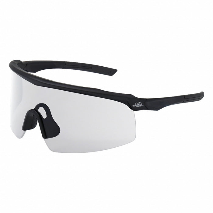 Safety Glasses Black Clear