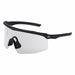 Safety Glasses Black Clear