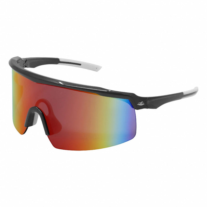Safety Glasses Gray Red