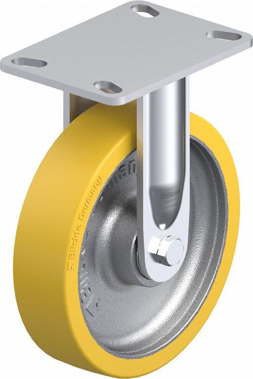 Plate Caster Rigid Polyurethane 9 5/8 H