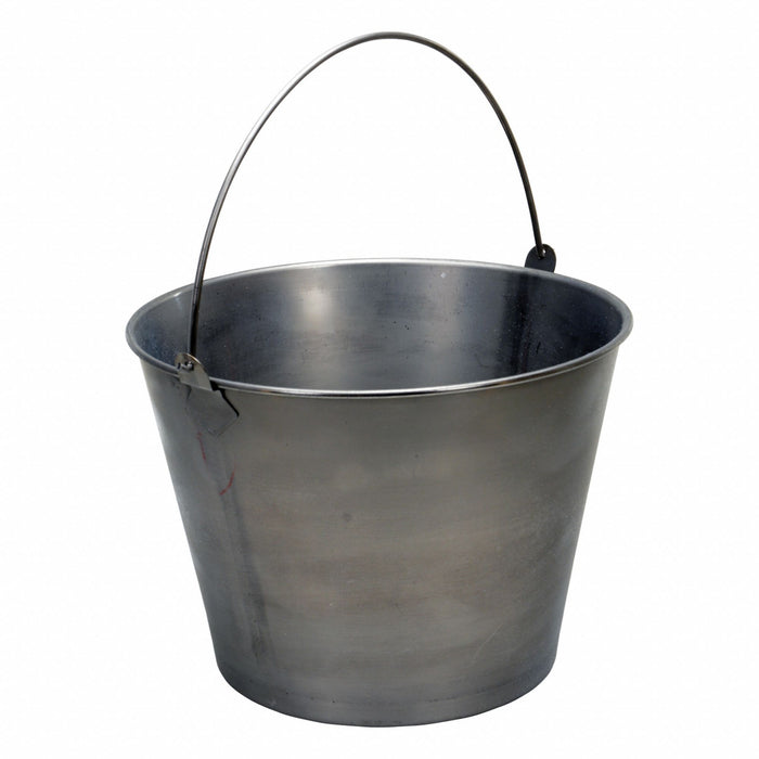 Bucket 15.375 in OD Silver 11 in H