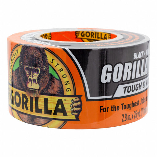 Duct Tape Black 25 yd L 2-7/8 in W