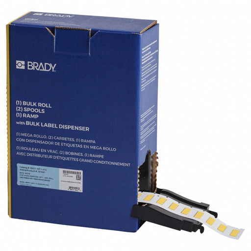 Sleeve Label Yellow Polyolefin 1 in W