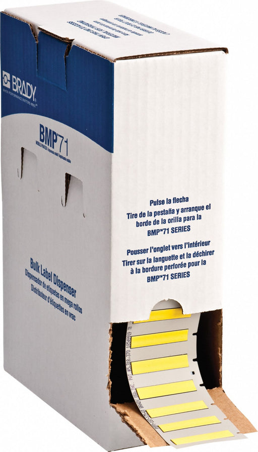 Sleeve 1 3/4 in W 21/64 in H Die-cut