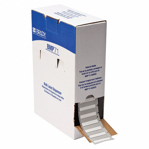 SleeveLabel White Polyolefin 1-3/4inW