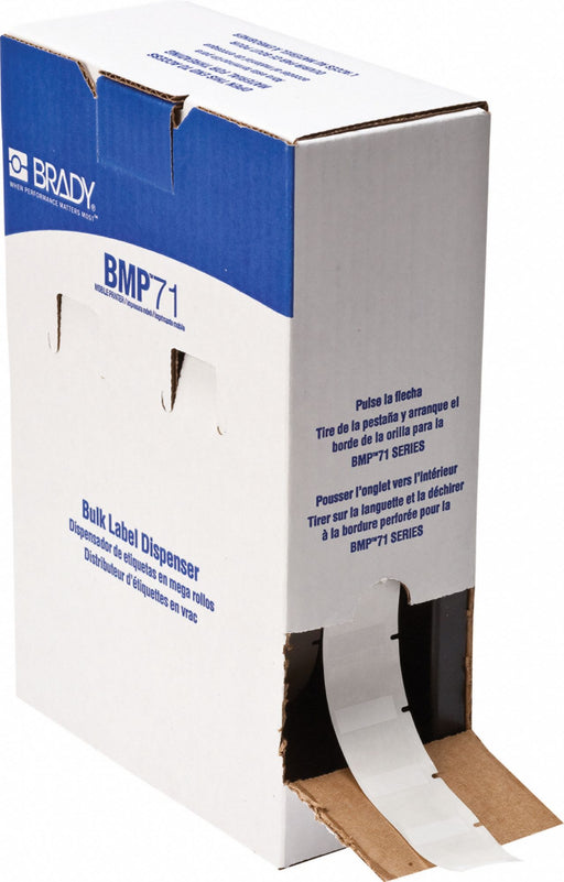Label 1 in W White