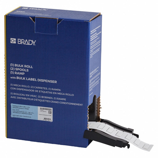 Sleeve Label White Polyolefin 1 in W