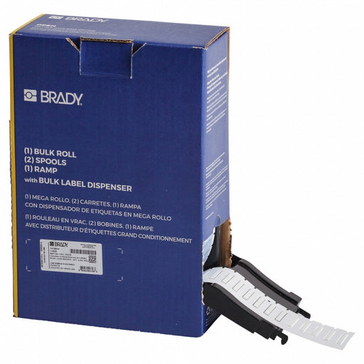 Sleeve Label White Polyolefin 1 in W
