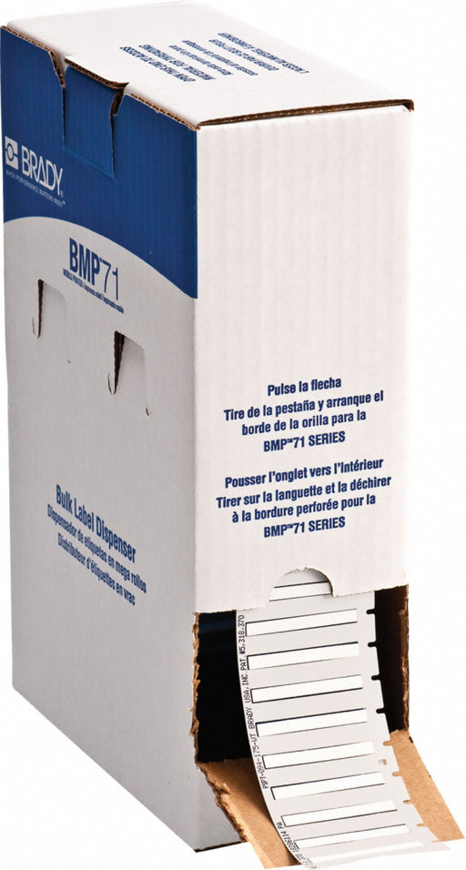 SleeveLabel White Polyolefin 1-3/4inW