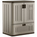 Plastic Storage Cabinet 20 x36 Silver
