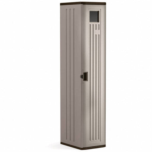 Plastic Storage Cabinet 20 x72 Platinum