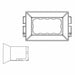 Plug Polycarbonate 50.8 mm H 30.2 mm W