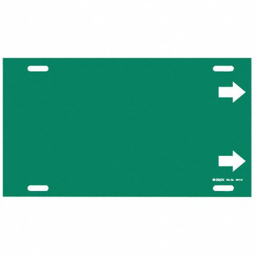 Pipe Marker 10 in H 32 in W