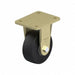 Plate Caster Rigid Rubber 6 11/16 H