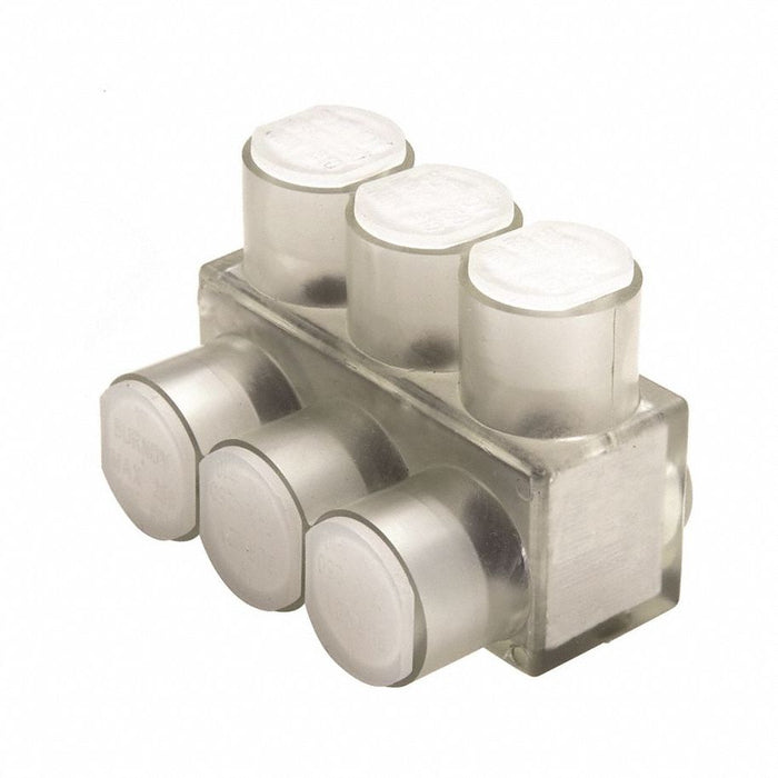 MultitapConnector Alum Clear Hex 3Port