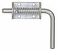Spring Latch Assembly Silver Steel Zinc